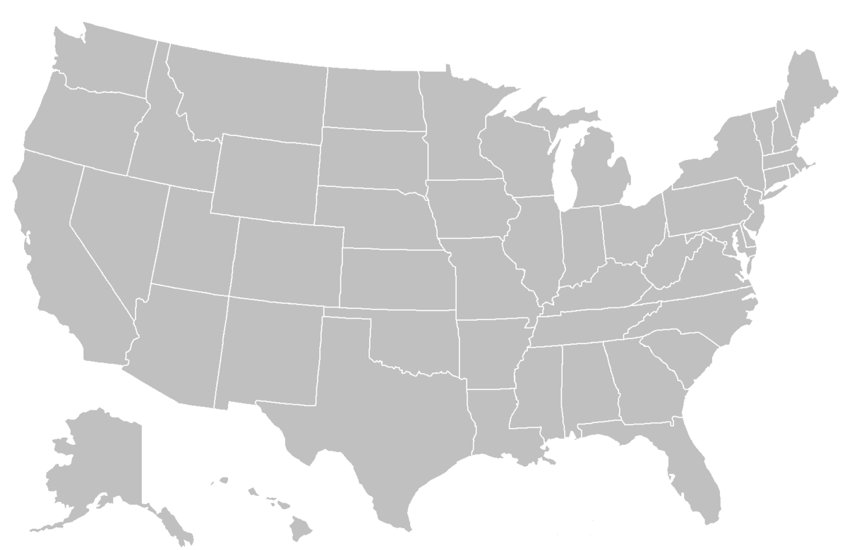 File:blankmap-Usa-States - Wikipedia intended for Blank Map of USA States Printable