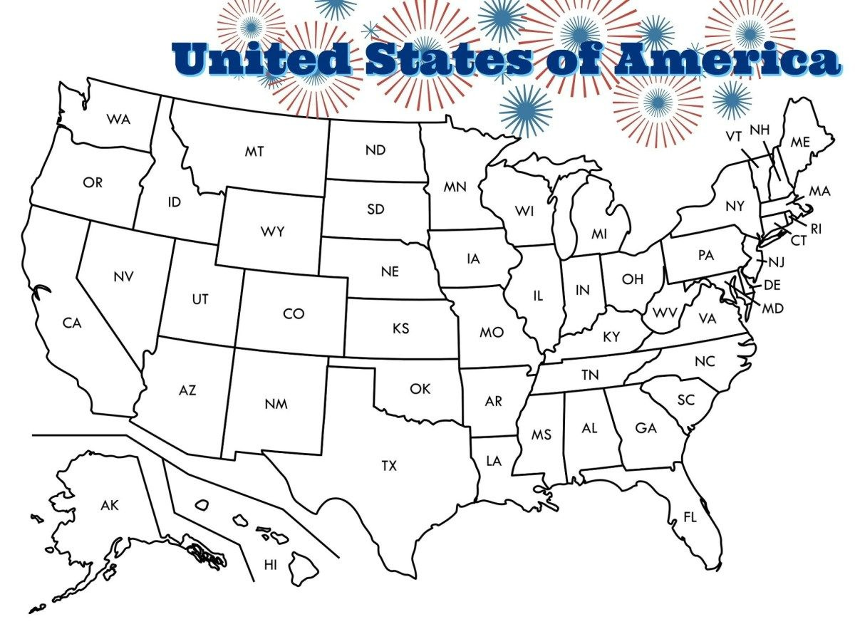 Usa Coloring Pages Us Map Coloring Page Save Free Coloring Pages pertaining to Printable Coloring Map of USA