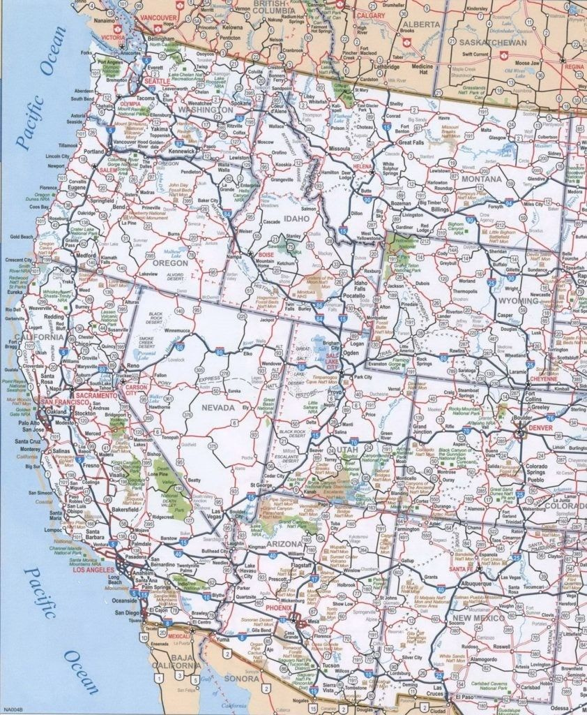 Usa Map Blank | Free Printable Map Of The United States throughout Printable Road Map of USA