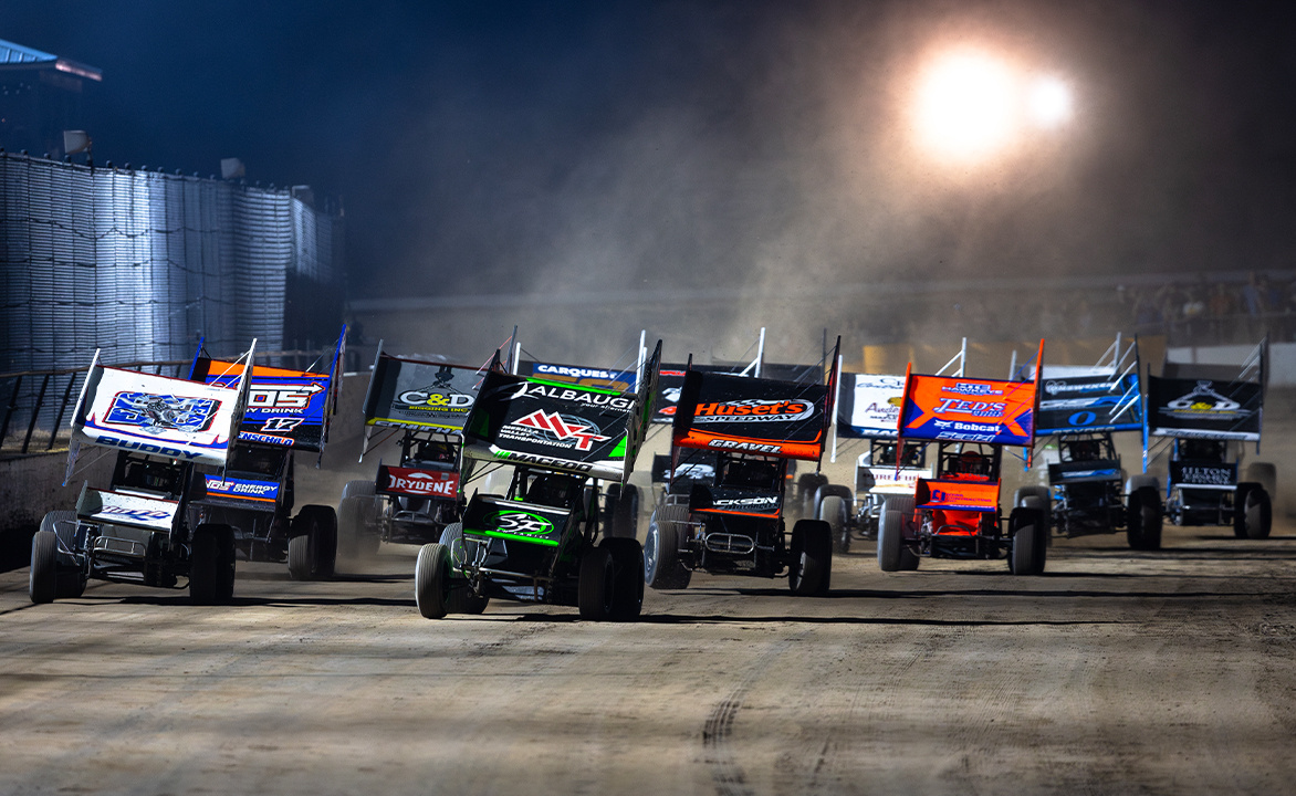 2025 Schedule: 90-Night Calendar Takes World Of Outlaws To 41 for World Of Outlaws 2025 Schedule Usa Map