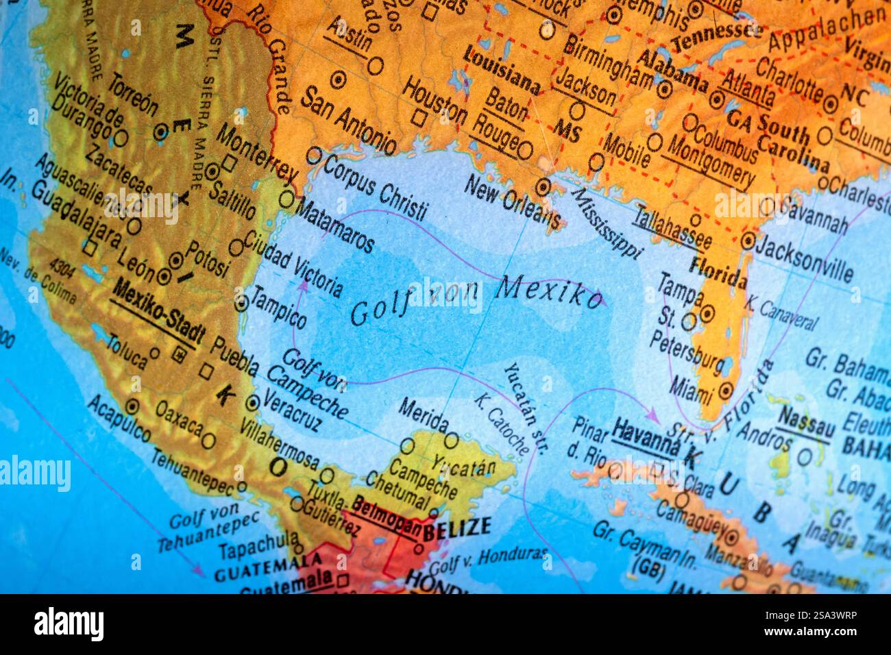 28.01.2025, Der Golf Von Mexiko Hier Auf Der Landkarte Eines with Future Map of the USA 2025