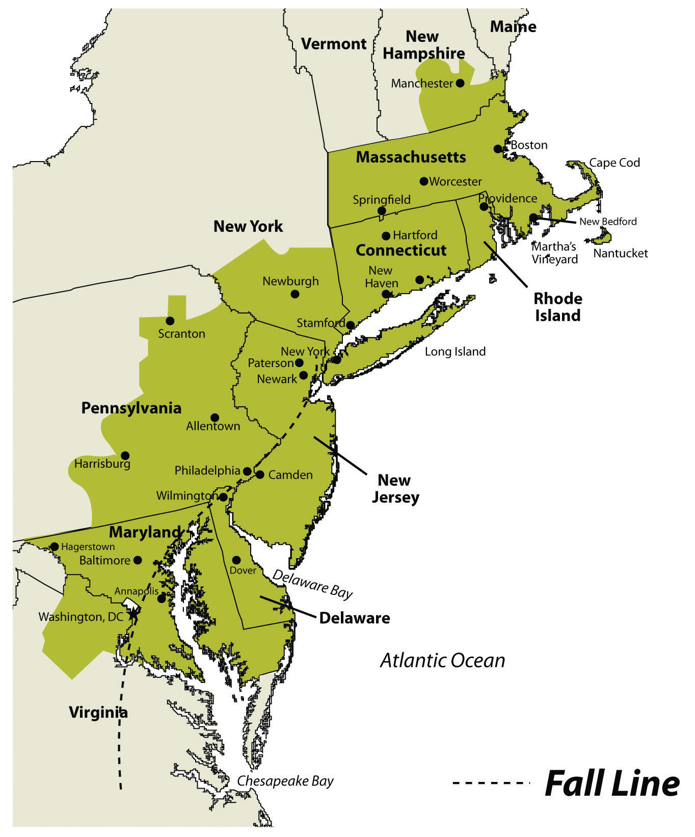 4.5 Regions Of The United States And Canada | World Regional regarding Map of Ne USA and Canada