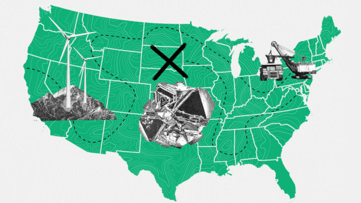 List of Rare Earth Minerals In USA Map