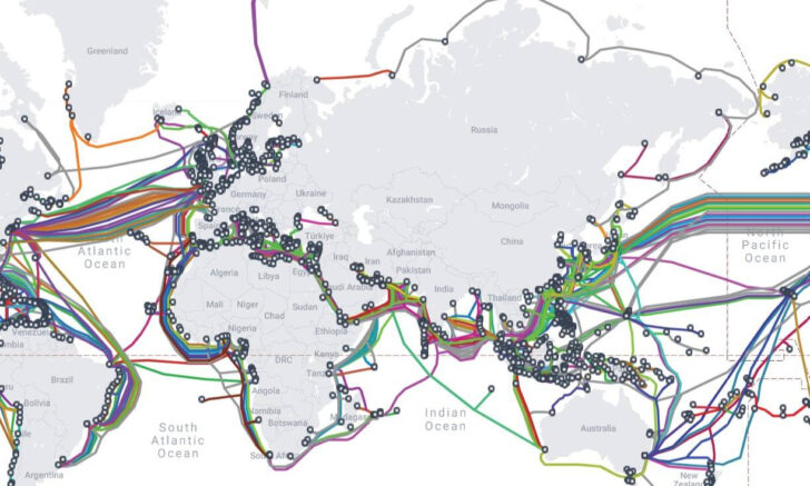 Map of Fiber Optic Cables USA Map of Fiber Optic Cables USA