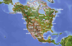 A Physical Map Of My Proposed 42 United States Based On Rivers And with Physical Map of USA with Rivers and Mountains