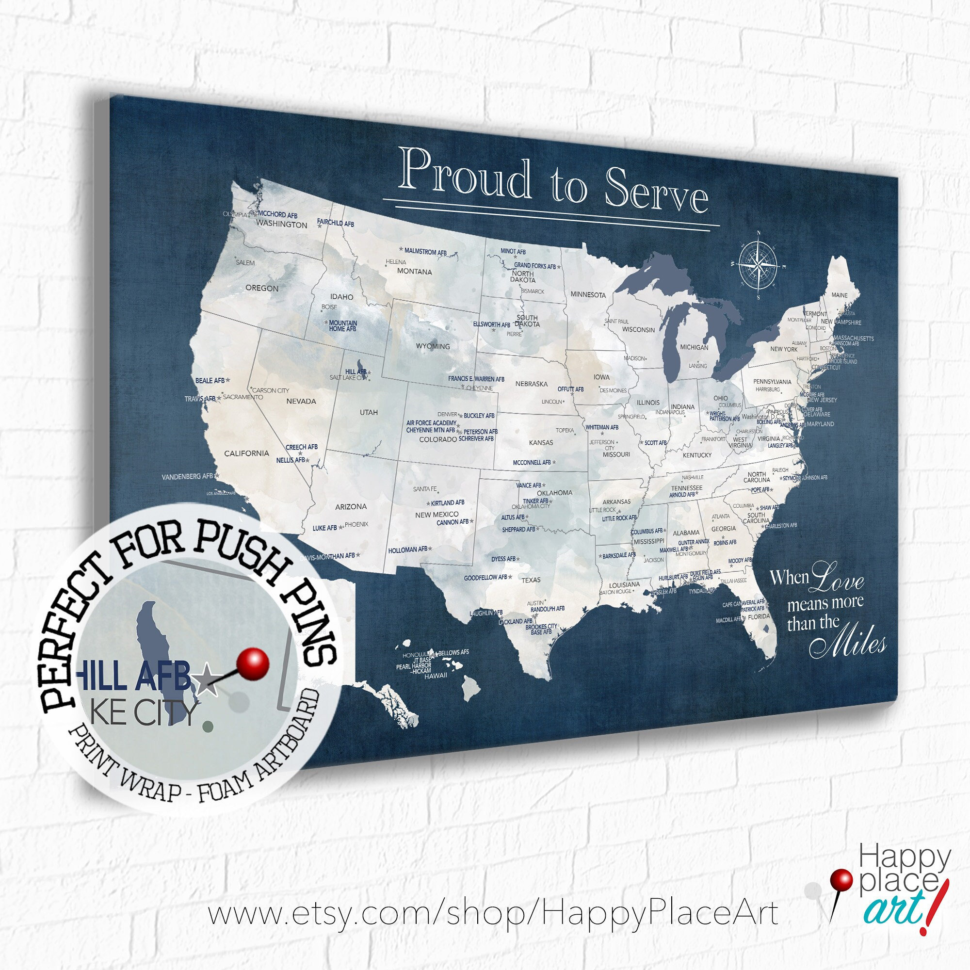 Air Force Bases Map United States Map For Pins, Usa Map For inside Map of USAf Bases In USA