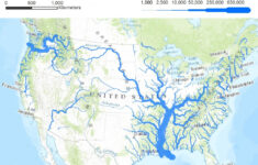 American Rivers: A Graphic – Pacific Institute with regard to Map of USA Showing States and Rivers
