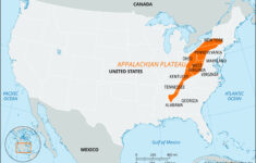 Appalachian Plateau | Map, Location, & Facts | Britannica intended for Appalachian Mountains On Map Of Usa