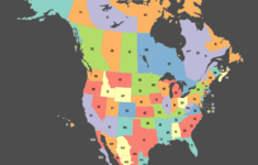 Blank Map Of Canada, Usa And Mexico — Ultimaps within Map of USA and Canada with States