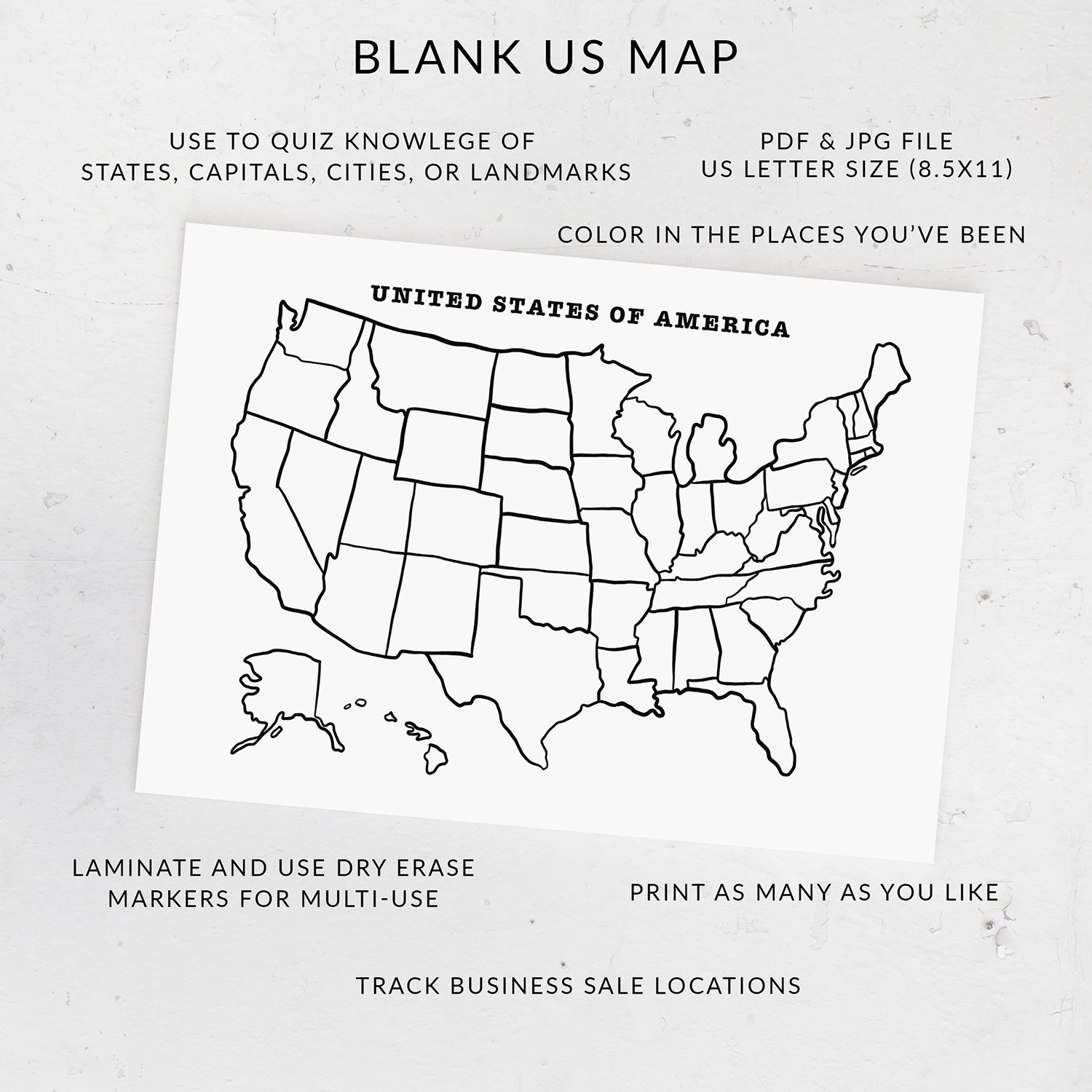 Blank Us Bundesstaat Karte, Orte, An Denen Ich War, Karte Quiz inside Blank Map of the USA Quiz