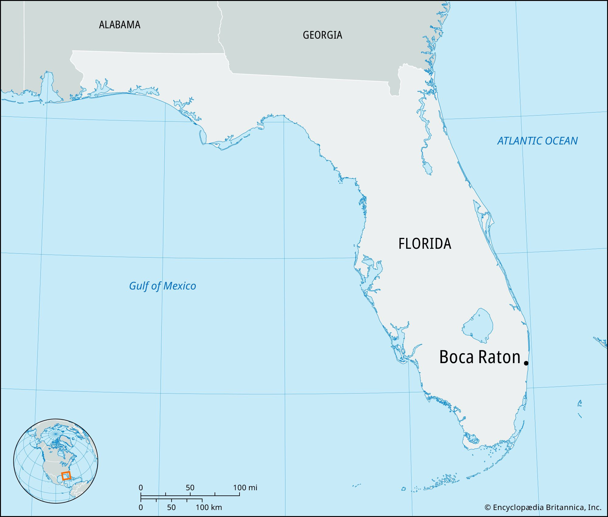 Boca Raton | Florida, Map, Population, &amp;amp; Facts | Britannica with regard to Map of Boca Raton Florida USA