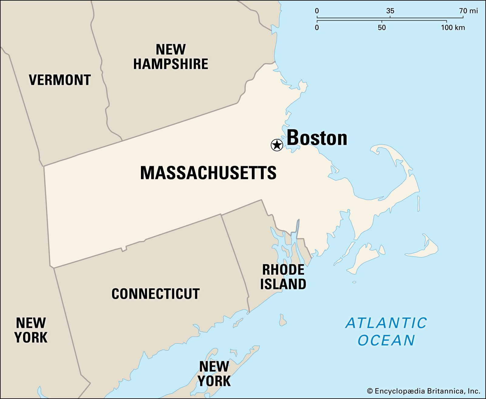 Boston | History, Population, Map, Climate, &amp;amp; Facts | Britannica throughout Boston On A Map Of Usa