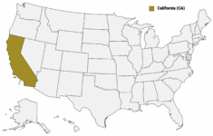 California Counties Map | Mappr within California On the Map of USA