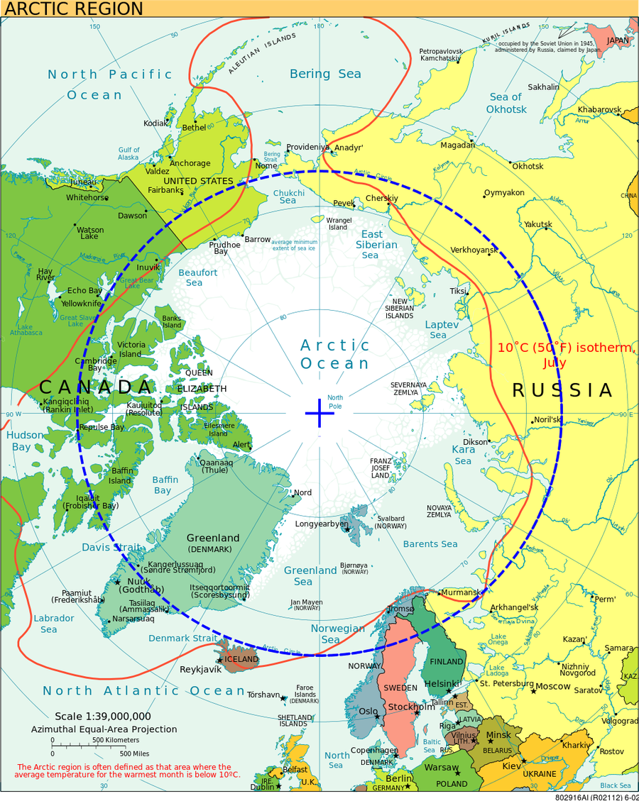 Canada | U.s.-Russia Relations: Quest For Stability throughout Map of USA Canada and Russia