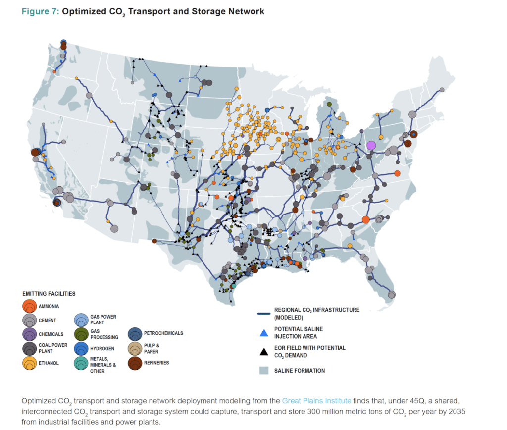 Carbon Sequestration Pipelines Poised To Dominate Us Landscape intended for Map Of Underground Pipelines In Usa