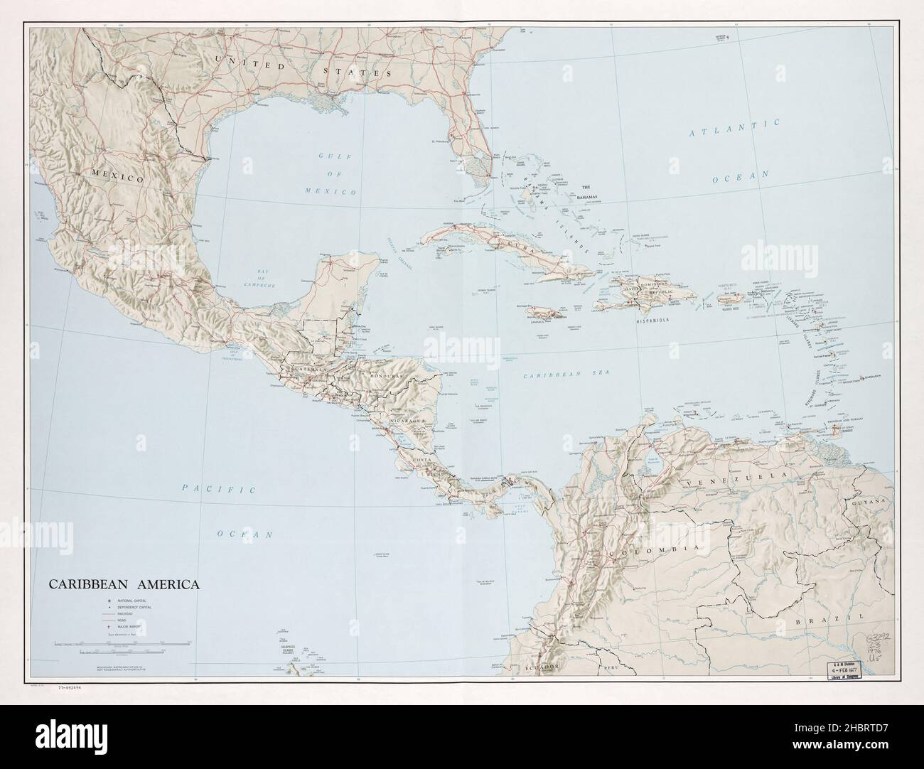 Caribbean America Map Which Shows Southern United States, Mexico regarding Map of Southern USA and Northern Mexico