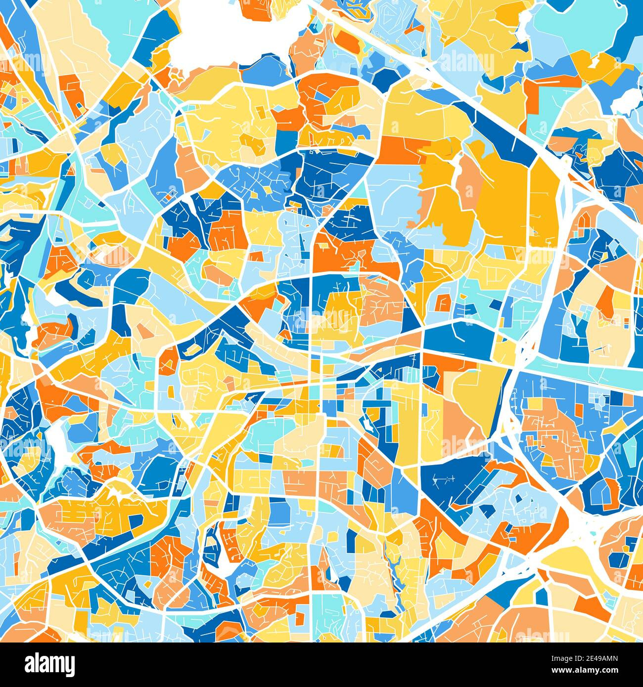 Cary Map Stock Vector Images - Alamy regarding Map Of Cary North Carolina Usa