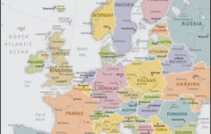 Cia Map Of Europe: Made For Useu.s. Government Officials intended for Map of USA and Western Europe