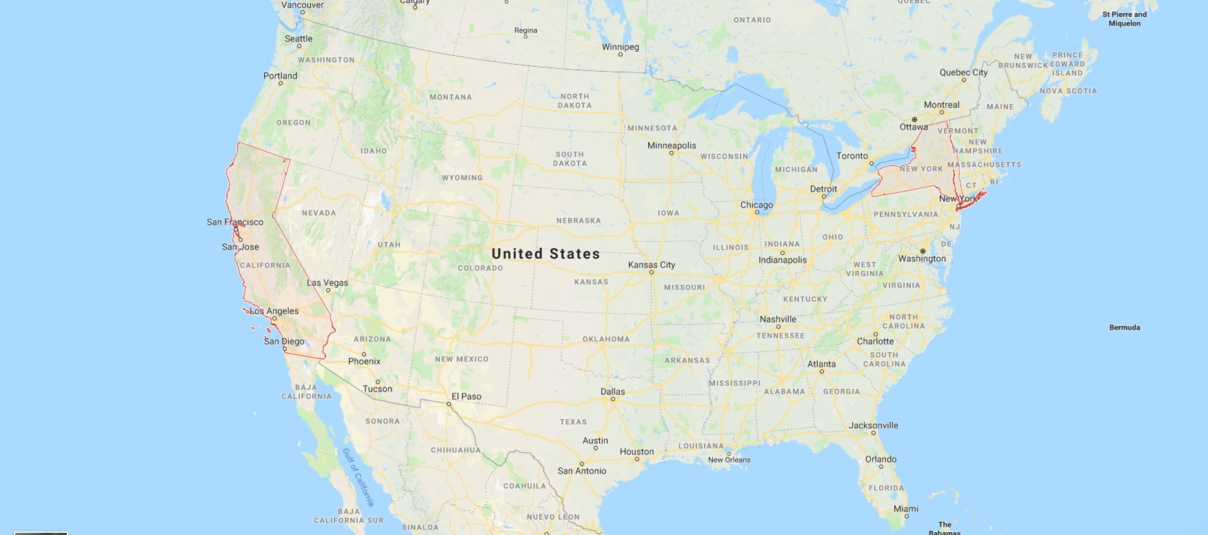 City - Highlighting Multiple Cities/Towns In Google Maps throughout Google Map of USA with Cities