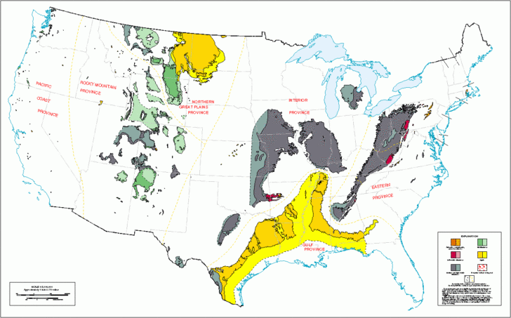 Map of Coal Mines In USA