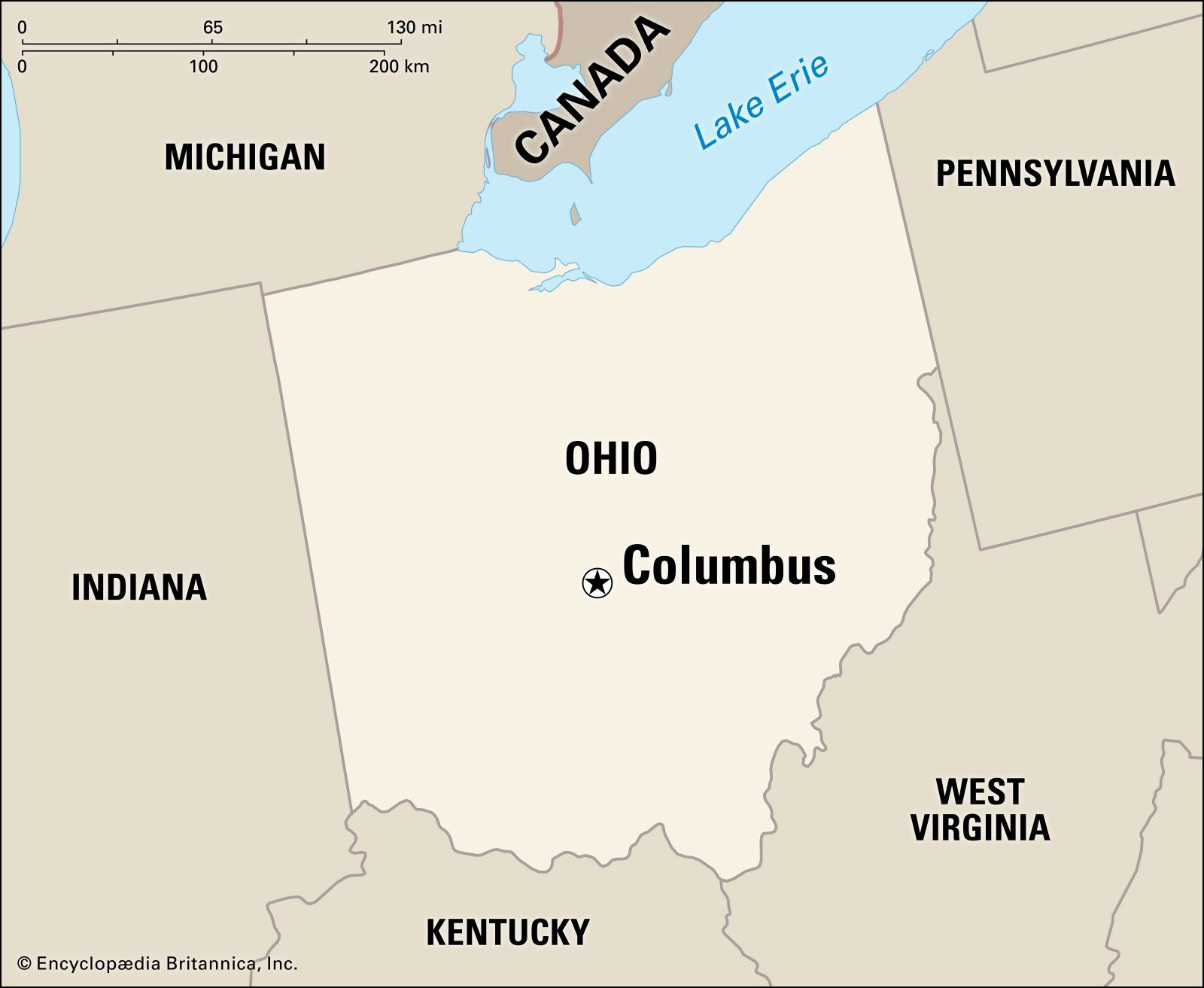 Columbus | History, Population, Map, &amp;amp; Facts | Britannica throughout Columbus Ohio On Map Of Usa