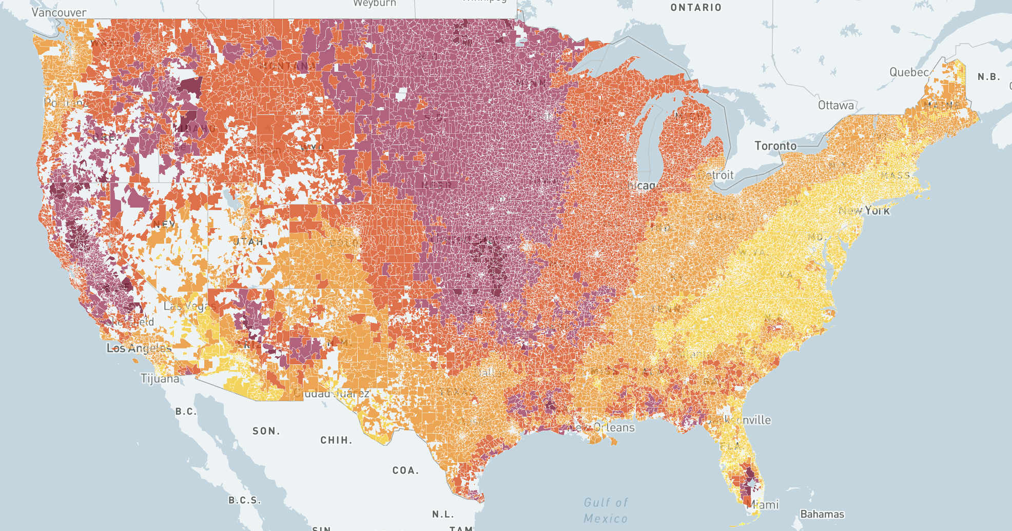 Dangerous Air: We Mapped The Rise In Wildfire Smoke Across America throughout Map Of Wildfires In Usa Today