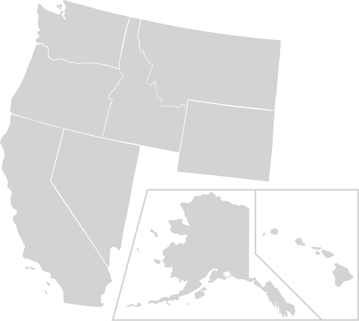 Datei:blankmap-Usa-States-West.svg – Wikipedia with regard to Transparent Map of the West USA