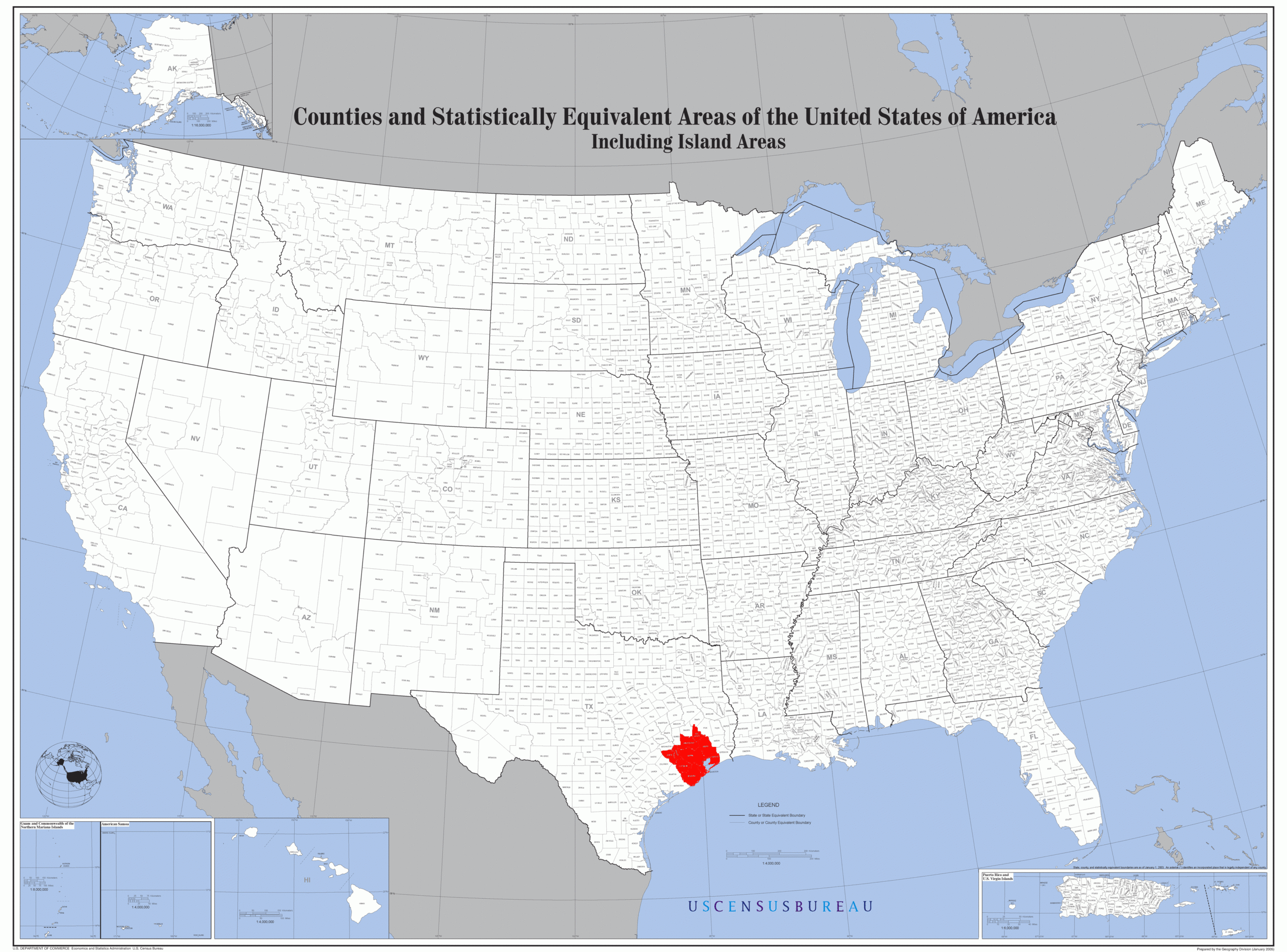 Datei:map Of The Usa Highlighting Greater Houston.gif – Wikipedia intended for Location of Houston In USA Map