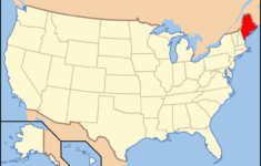 Datei:map Of Usa Me.svg – Wikipedia with Maine In The Map Of Usa
