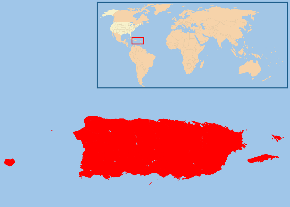 Datei:map Of Usa Pr – Wikipedia pertaining to Map Of Puerto Rico And Usa
