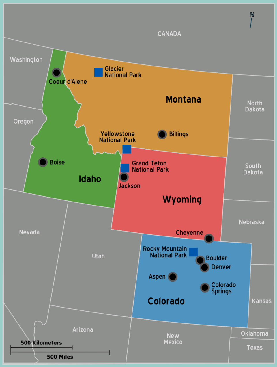 Datei:map-Usa-Rocky Mountains01 – Reiseführer Auf Wikivoyage with Rocky Mountains On Map Of Usa