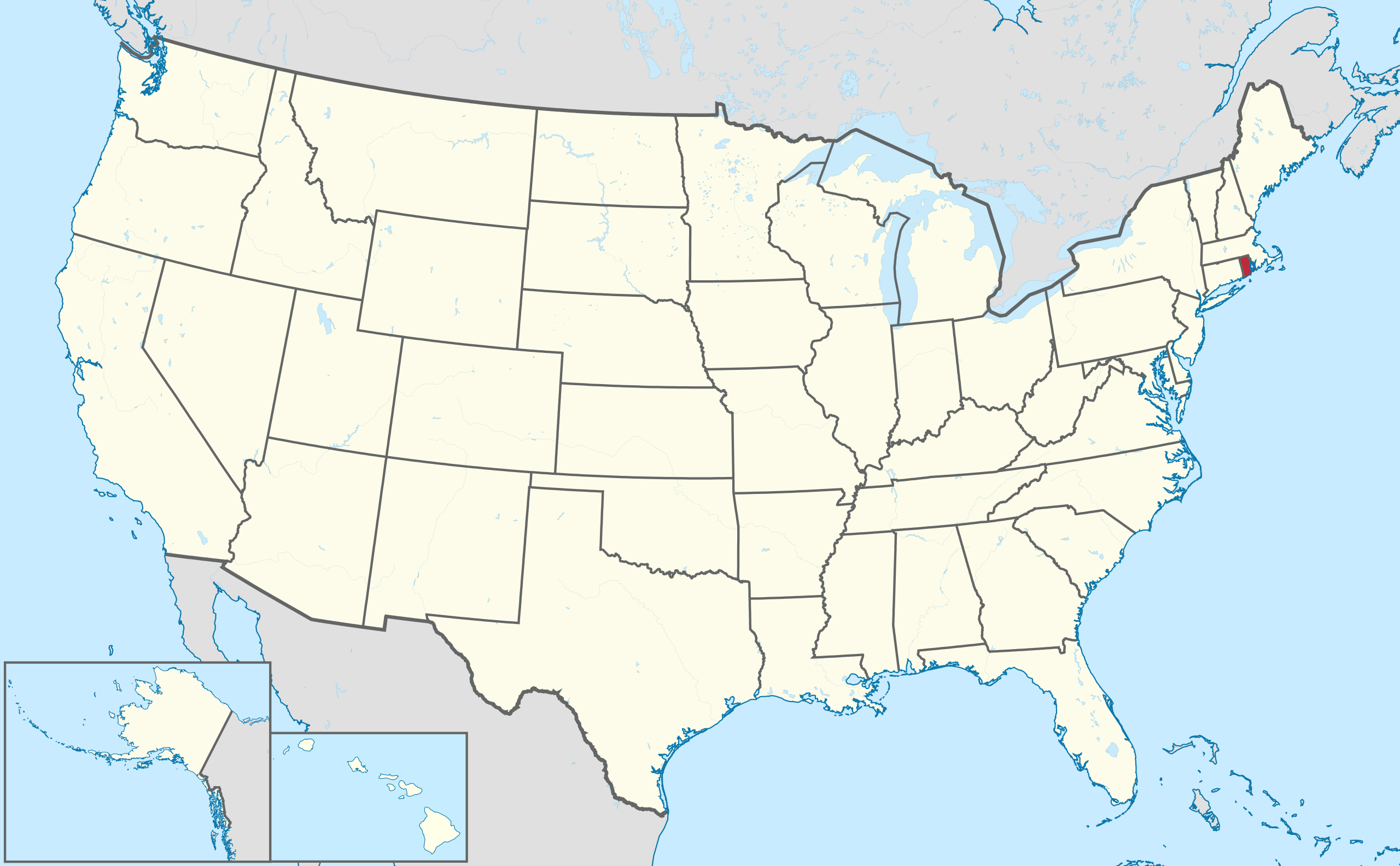 Datei:rhode Island In United States.svg – Wikipedia regarding Rhode Island On Map of USA