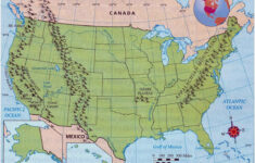 Detailed Physical Features Map Of The United States | Vidiani with Physical Features Map of the USA