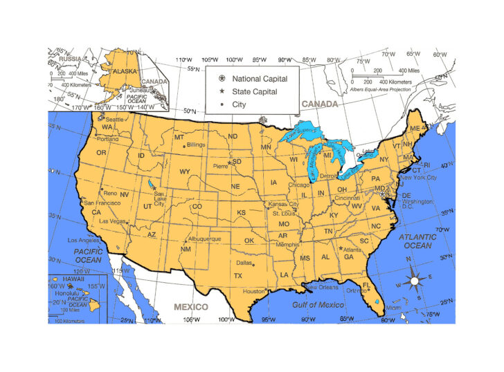 Map of USA with Latitude and Longitude Cities Map of USA with Latitude and Longitude Cities