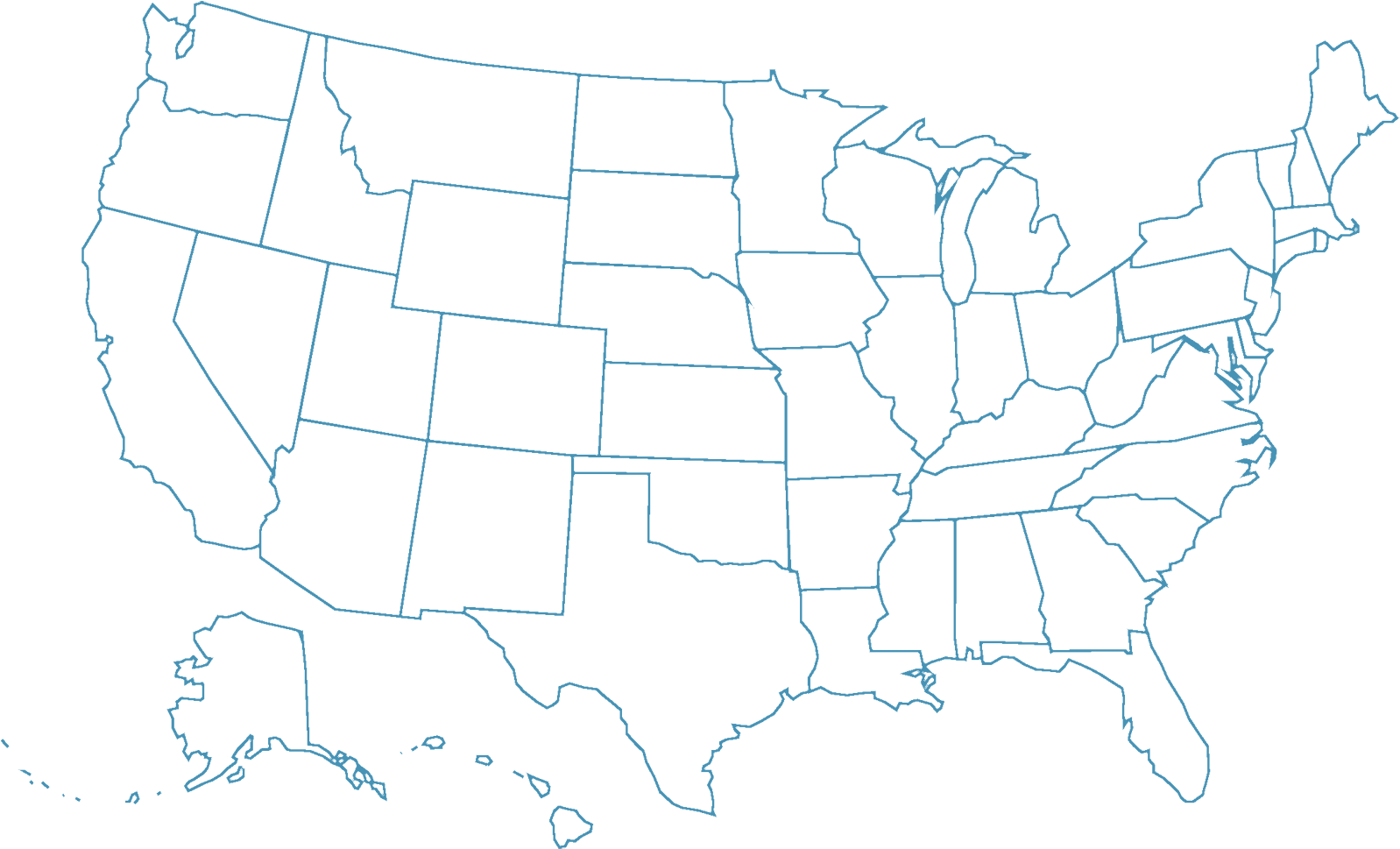 Download Hd Map-Outline - Usa States Not Labeled Transparent Png with regard to Map Of Usa Without States Labeled