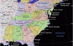 Eastern United States · Public Domain Mapspat, The Free, Open pertaining to Map Of Eastern Usa And Canada