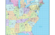 Eastern United States Regional Wall Mapmapshop – The Map Shop with Map Of Eastern Usa States And Cities