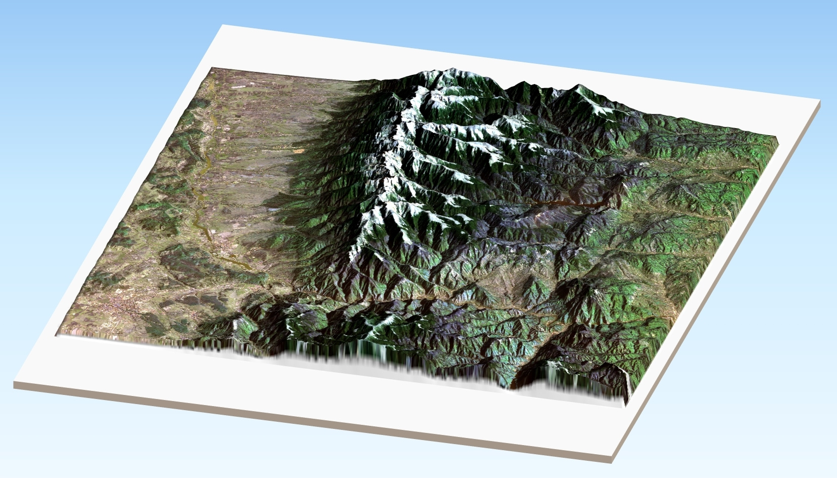 Easy Way To Create A 3D Map In Qgis with regard to Create 3D Landscape Map Of Usa Qgis