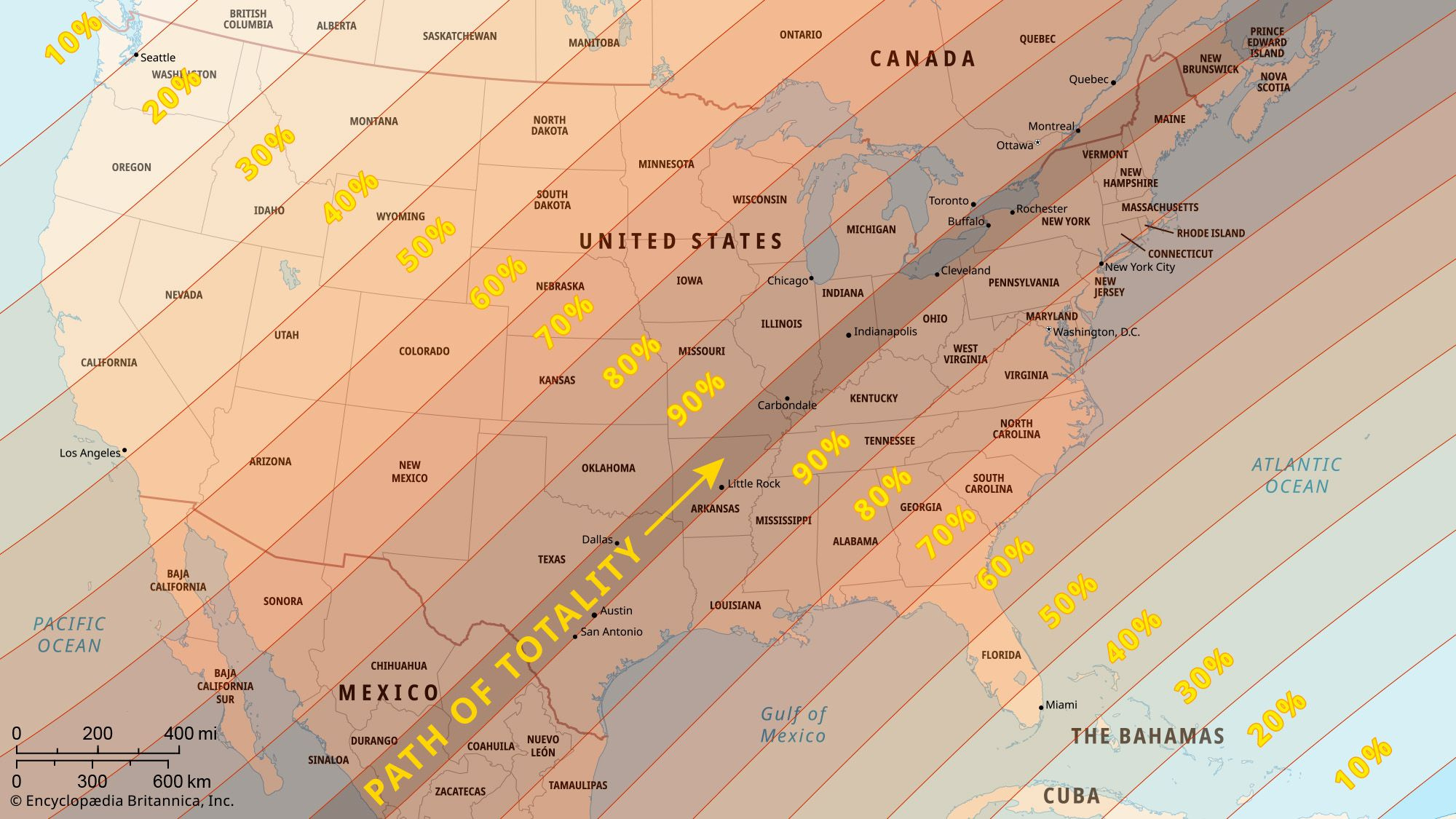 Eclipses In 2024, 2025, And 2026 | Dates, Solar, Lunar, &amp;amp; Location with regard to Solar Eclipse 2025 Path of Totality Map USA