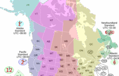 Effects Of Time Zones On North American Broadcasting – Wikipedia with Map Of Time Zones Usa And Canada