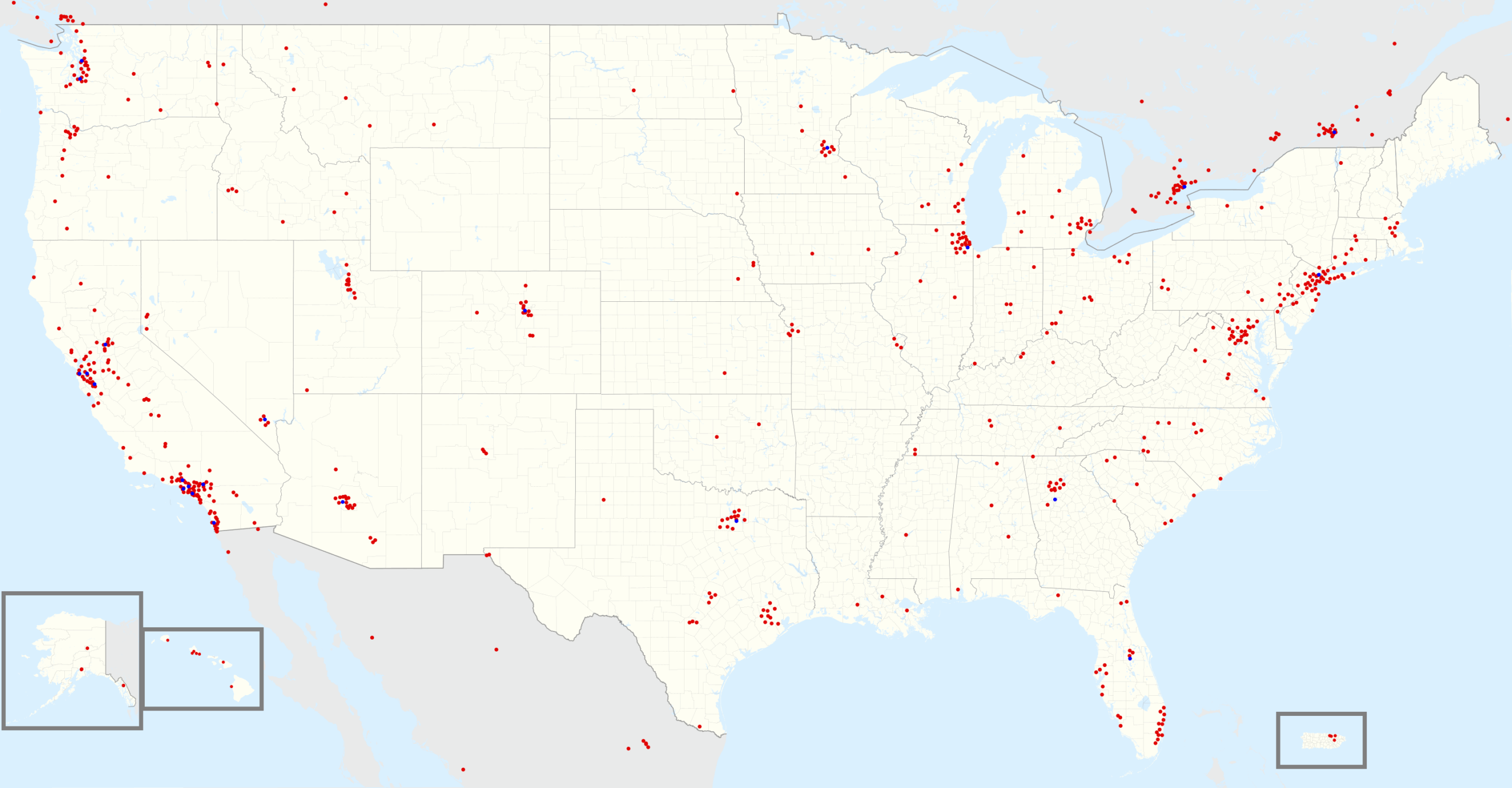 File:costco Footprint Map Usa 2021-01 - Wikimedia Commons inside Map of Costco Locations In USA