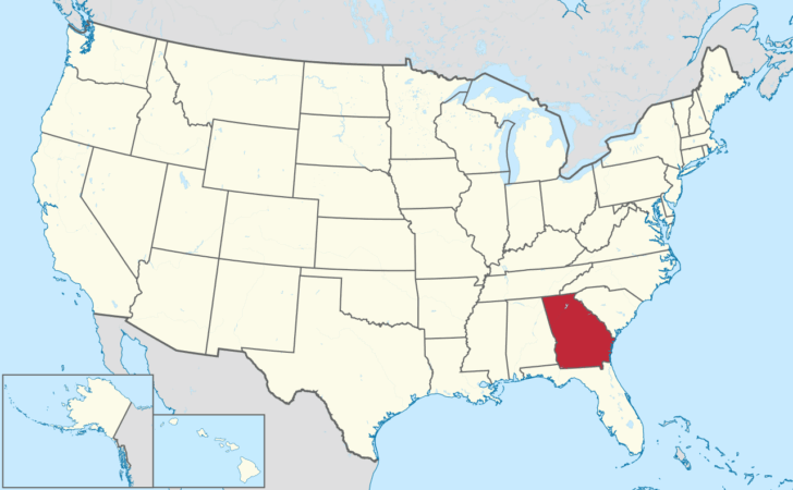 Where Is Atlanta Georgia On the Map of USA