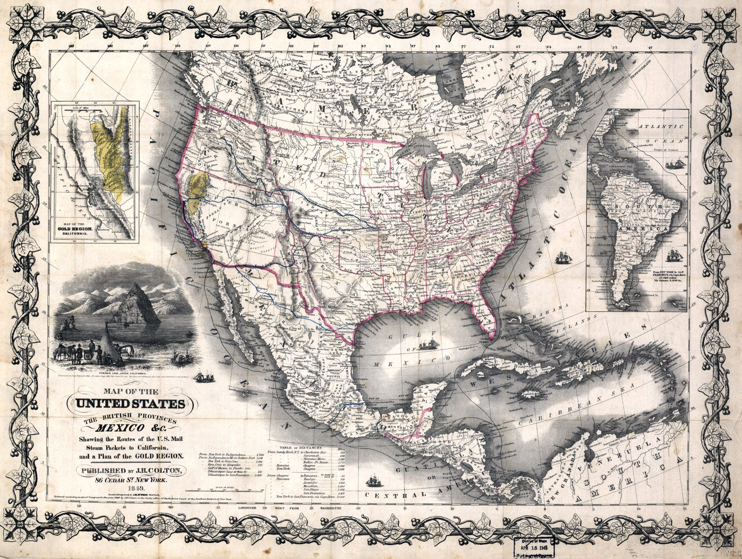 File:large-Scale-Old-Map-Of-The-United-States-The-British regarding Old Map of USA and Mexico