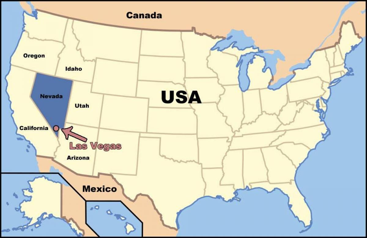 File:las-Vegas-Map-Usa - Wikimedia Commons throughout Las Vegas On the Map of USA