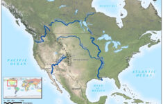 File:map- North America – Major Rivers – Glen Canyon Dam Amp in Major Rivers Of The Usa Map