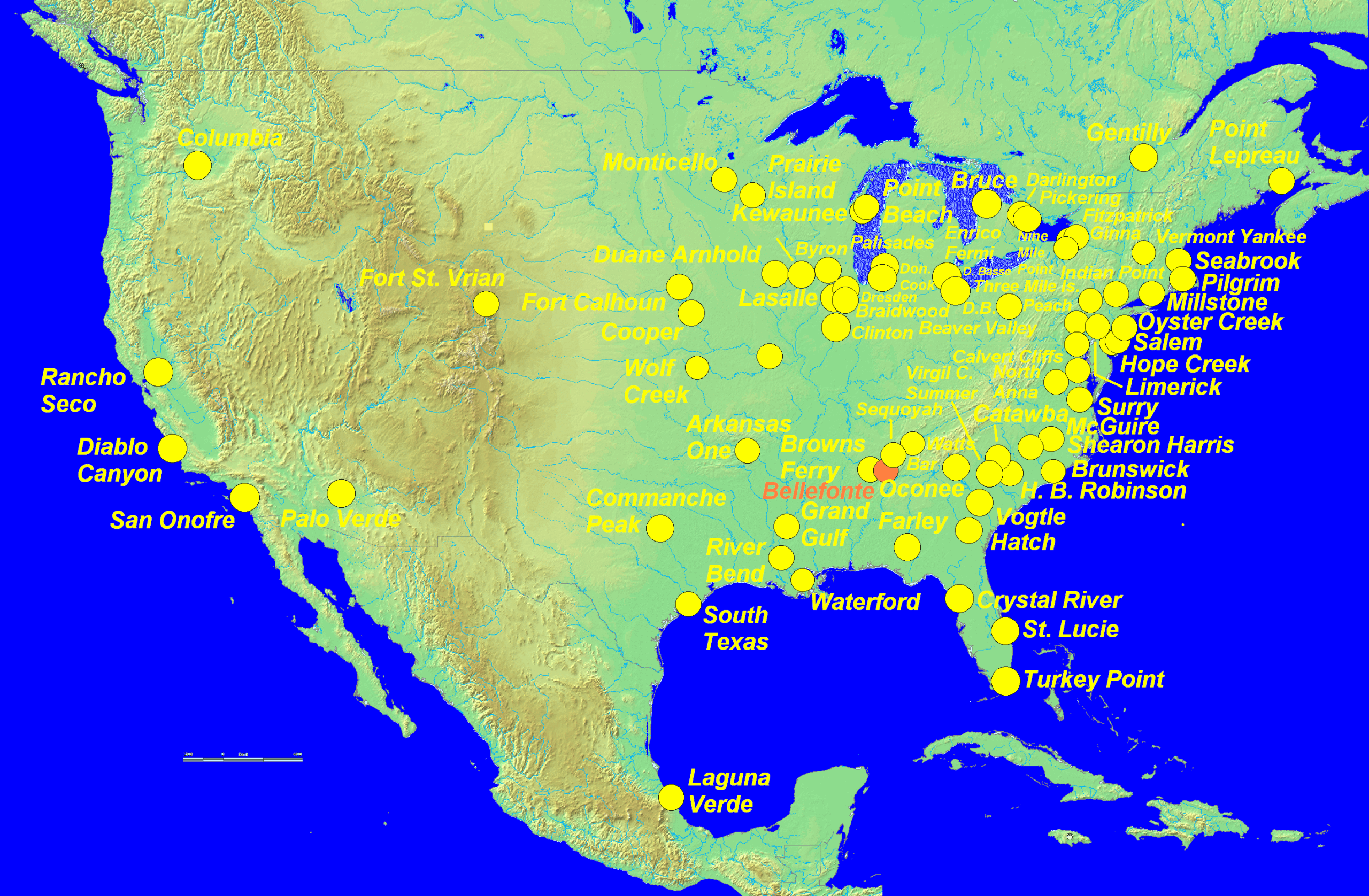 File:map Of Nuclear Plants Us 01 - Wikimedia Commons within Map of Nuclear Power Plants USA