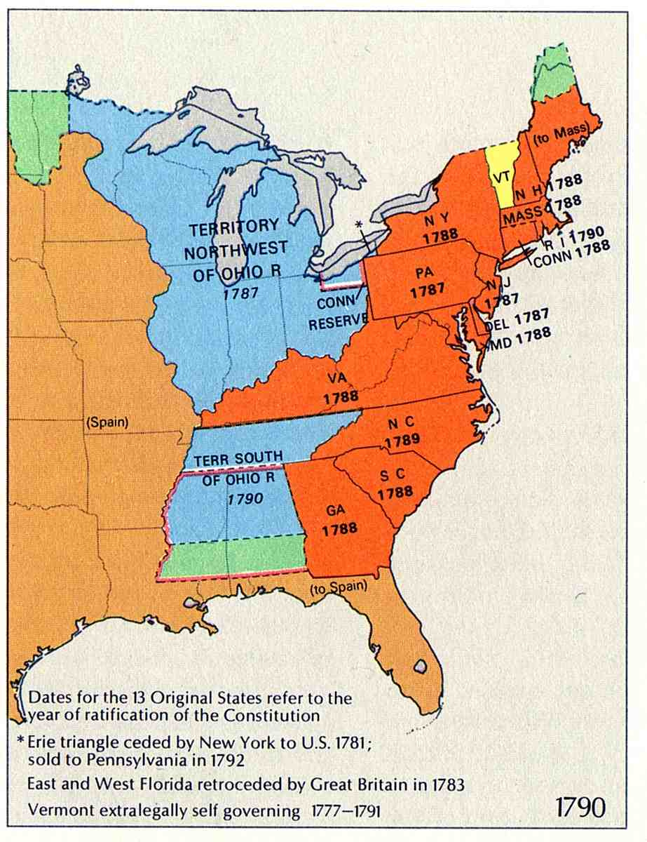 File:map Of Territorial Growth 1790 Sm - Wikimedia Commons for Map of the USA In 1790