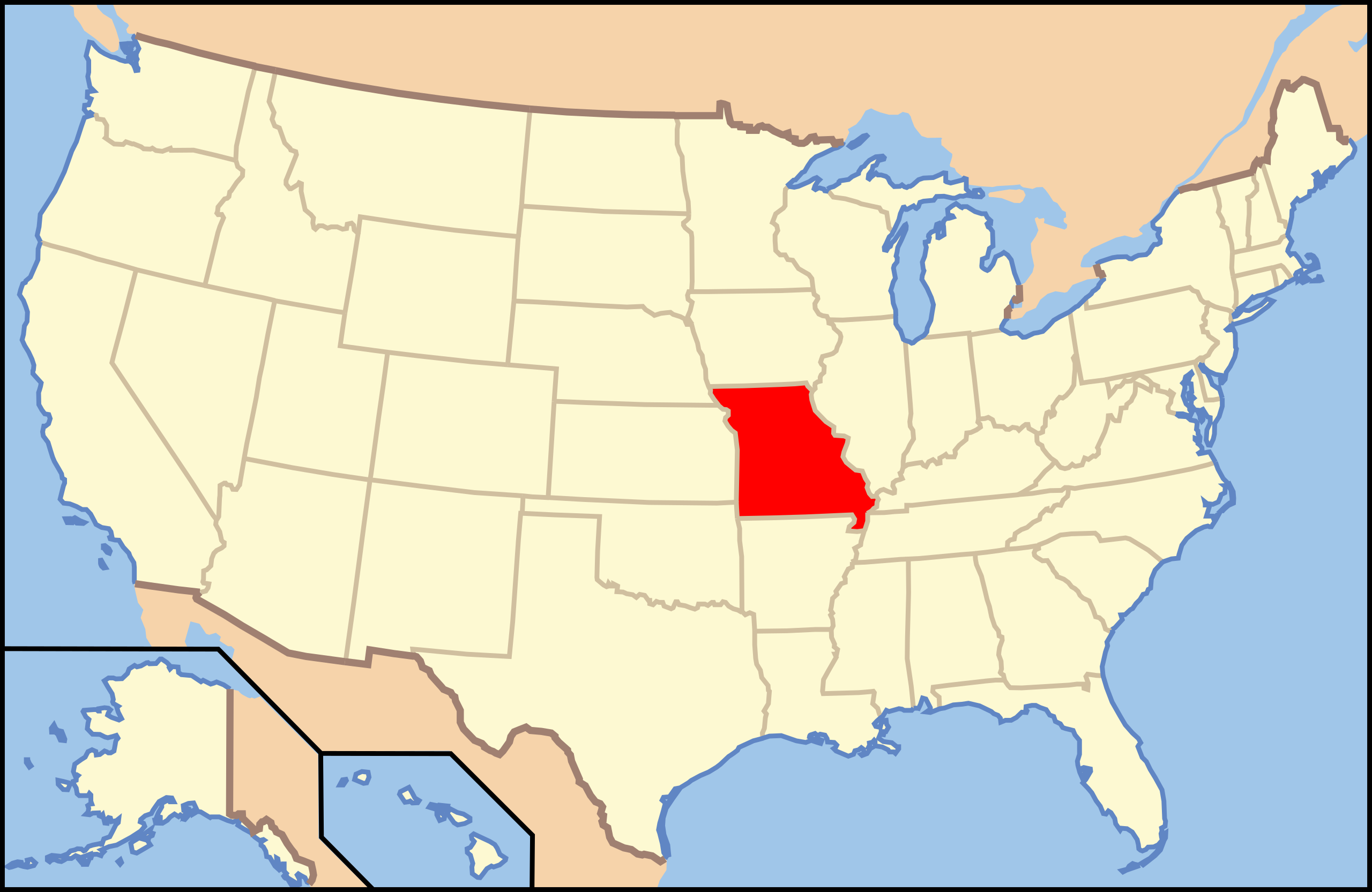 File:map Of Usa Mo.svg - Wikipedia intended for Where Is Missouri On A Map Of Usa