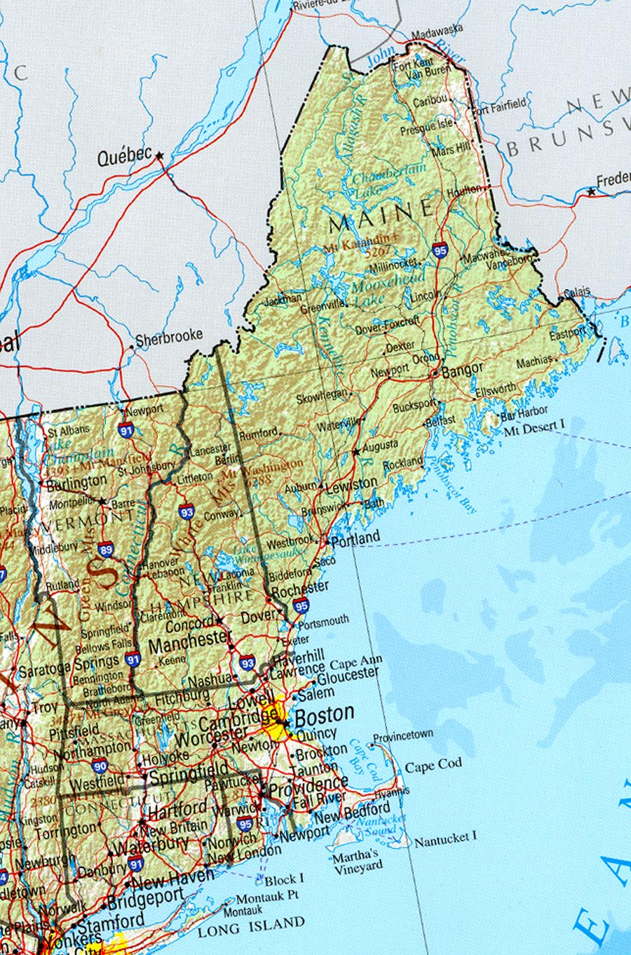 File:new England Ref 2001 - Wikipedia with Map Of New England Usa With Cities