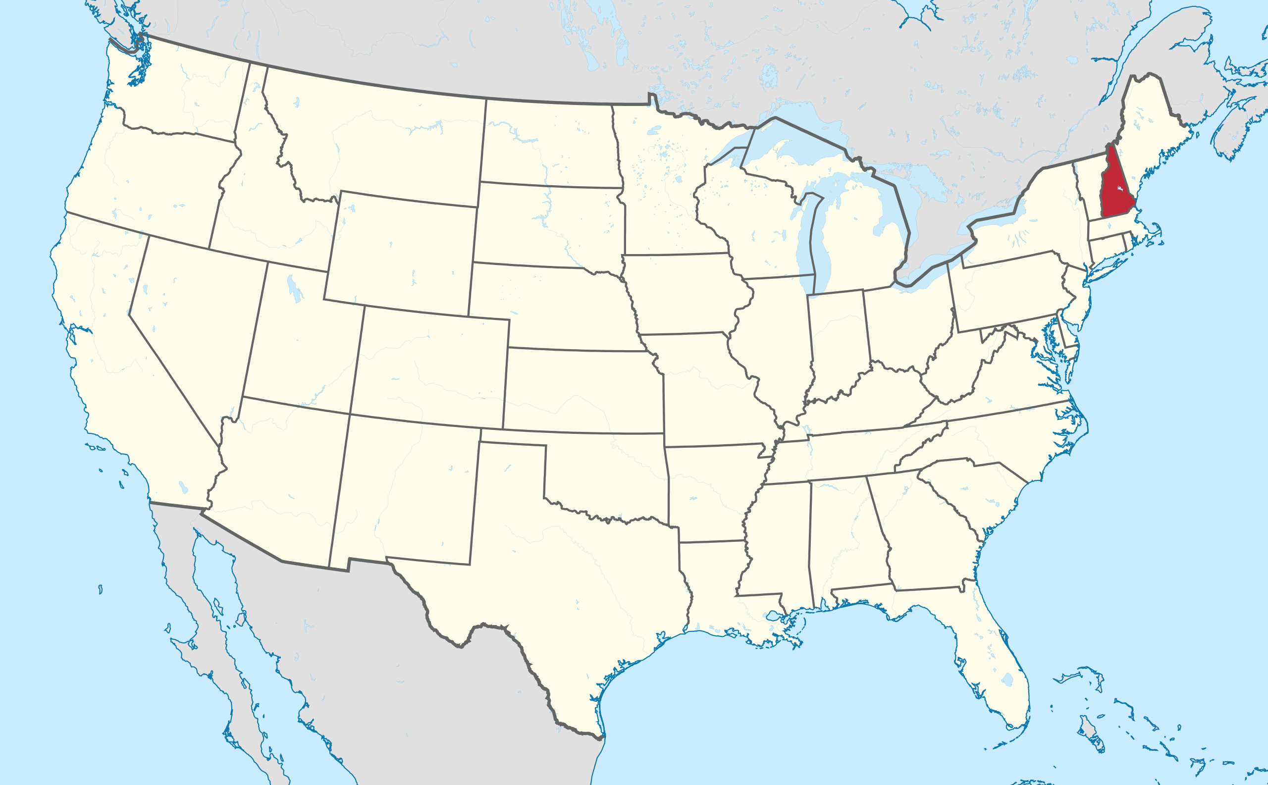 File:new Hampshire In United States (Us48).Svg - Wikipedia throughout New Hampshire On Map of USA